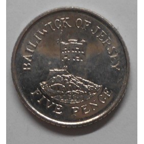 JERSEY 5 Pence 2006