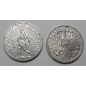 AUSTRIA 1 Schilling 1952
