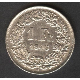 SWITZERLAND 1 Franc 1946 AG