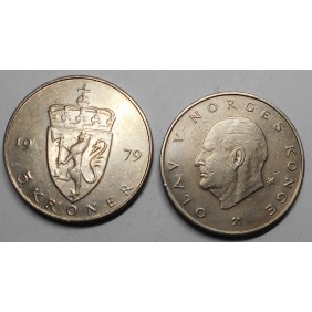 NORWAY 5 Kroner 1979