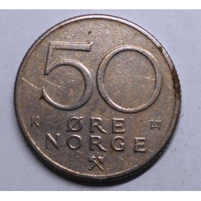 NORWAY 50 Ore 1982
