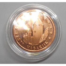 ESTONIA 5 Euro Cent Specimen
