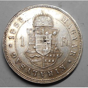 HUNGARY 1 Forint 1885 Franz...