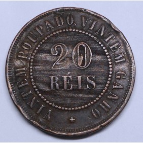 BRAZIL 200 Reis 1894