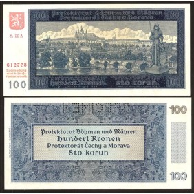 BOHEMIA & MORAVIA 100 Korun...