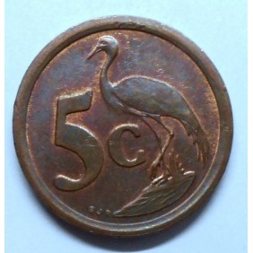 SOUTH AFRICA 5 Cents 1994