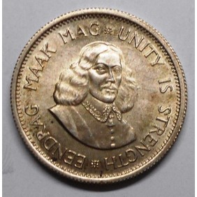 SOUTH AFRICA 10 Cents 1961 AG