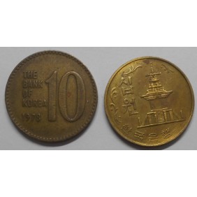 SOUTH KOREA 10 Won 1978