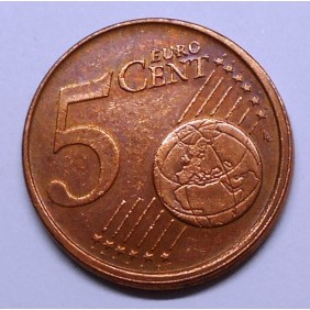 ITALIA 5 Euro cent 2002...