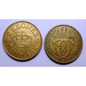 DENMARK 2 Kroner 1939