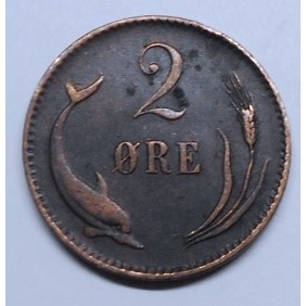 DENMARK 2 Ore 1881