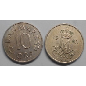 DENMARK 10 Ore 1983
