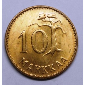 FINLAND 10 Markkaa 1956