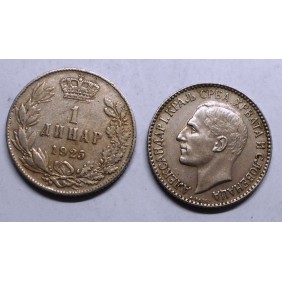 YUGOSLAVIA 1 Dinar 1925 (b)