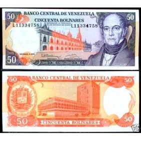 VENEZUELA 50 Bolivares 1992