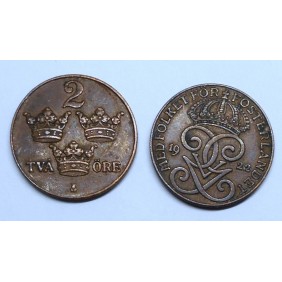 SWEDEN 2 Ore 1922