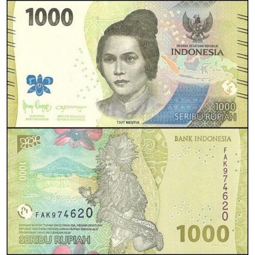 INDONESIA 1000 Rupiah 2022