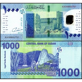SUDAN 1000 Dinars 2019