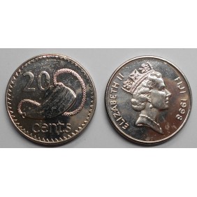 FIJI 20 Cents 1998