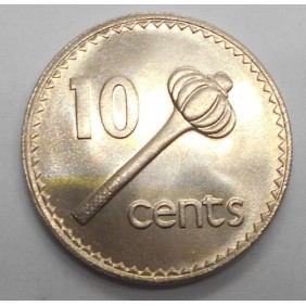 FIJI 10 Cents 1976