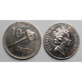 FIJI 10 Cents 1992
