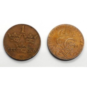 SWEDEN 1 Ore 1936