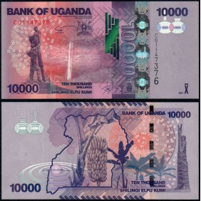 UGANDA 10.000 Shillings 2021