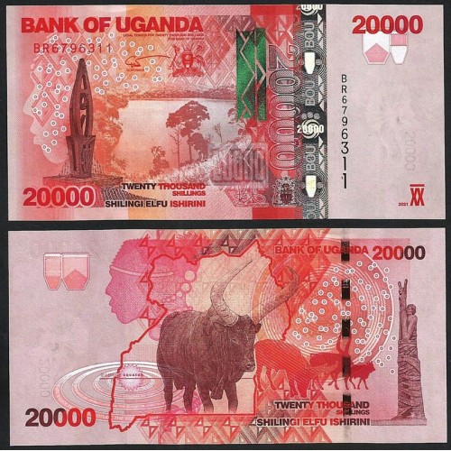 UGANDA 20.000 Shillings 2021
