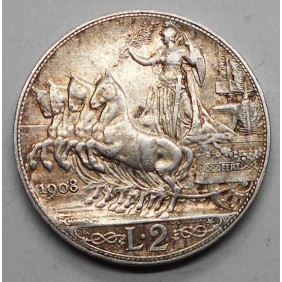 2 Lire 1908 AG