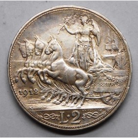 2 LIRE 1912 AG QUADRIGA VELOCE