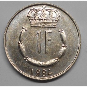 LUXEMBOURG 1 Franc 1984