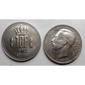 LUXEMBOURG 10 Francs 1972