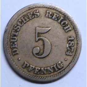 GERMANY EMPIRE 5 Pfennig...