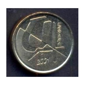 SPAIN 5 Pesetas 2001