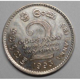 SRI LANKA 2 Rupees 1993