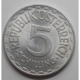 AUSTRIA 5 Schilling 1952