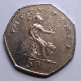 GREAT BRITAIN 50 Pence 2000