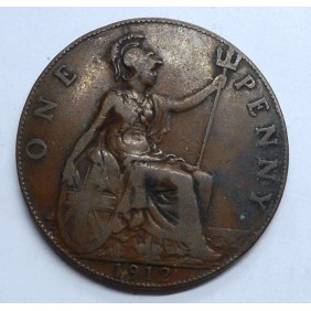 GREAT BRITAIN 1 Penny 1912