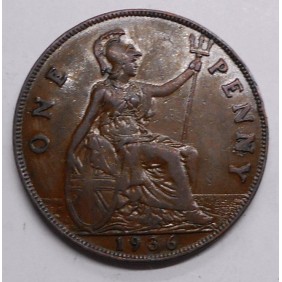 GREAT BRITAIN 1 Penny 1936