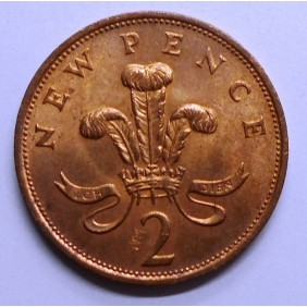 GREAT BRITAIN 2 Pence 1979