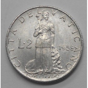 VATICANO 2 Lire 1958