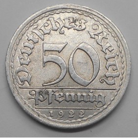 GERMANY WEIMAR REPUBLIC 50...