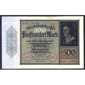 GERMANY 500 Mark 1922