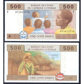 CONGO (C.A.S.) 500 Francs 2002