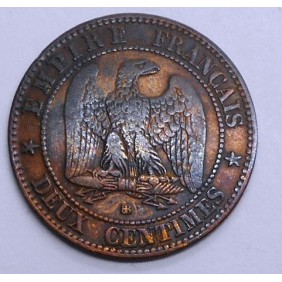 FRANCE 2 Centimes 1862 BB