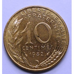FRANCE 10 Centimes 1982