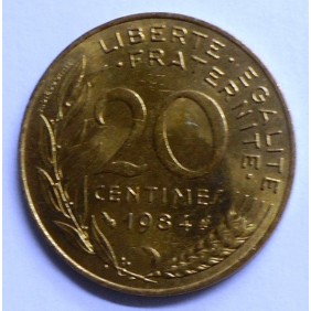 FRANCE 20 Centimes 1984