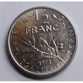 FRANCE 1/2 Franc 1971