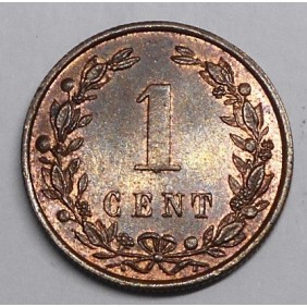 NETHERLANDS 1 Cent 1901 KM 131