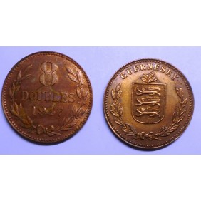 GUERNSEY 8 Doubles 1947